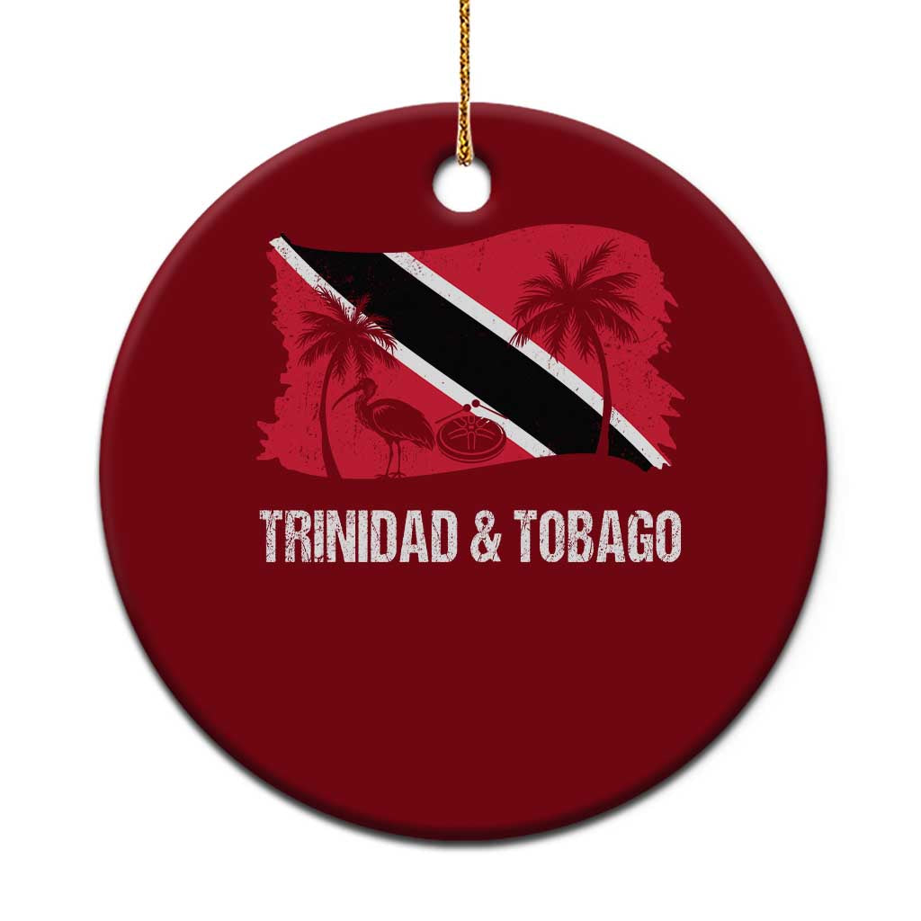 Trini Pride Ceramic Ornament Caribbean Trinidad And Tobago Flag TS10 1pc Red Print Your Wear