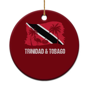 Trini Pride Ceramic Ornament Caribbean Trinidad And Tobago Flag TS10 1pc Red Print Your Wear