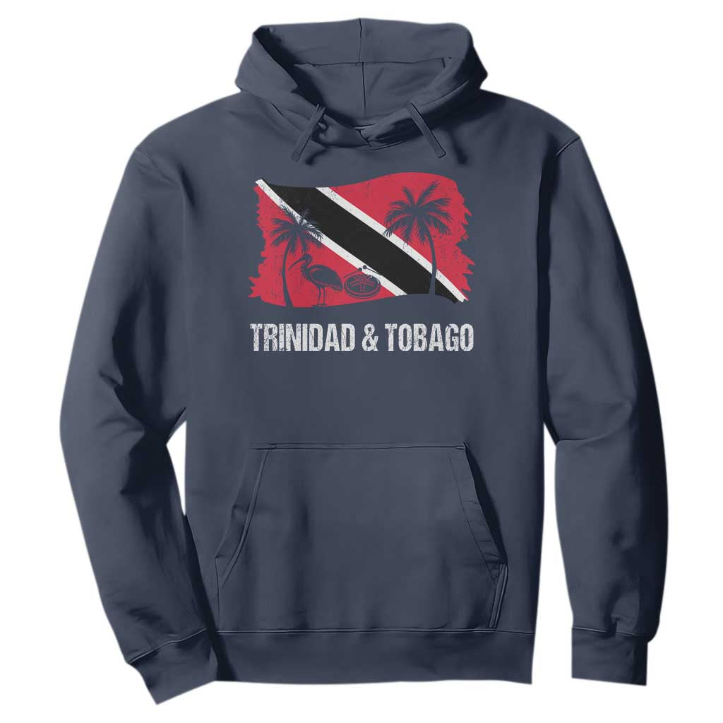 Trini Pride Hoodie Caribbean Trinidad And Tobago Flag TS10 Navy Print Your Wear