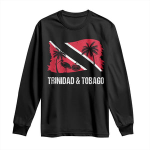 Trini Pride Long Sleeve Shirt Caribbean Trinidad And Tobago Flag TS10 Black Print Your Wear