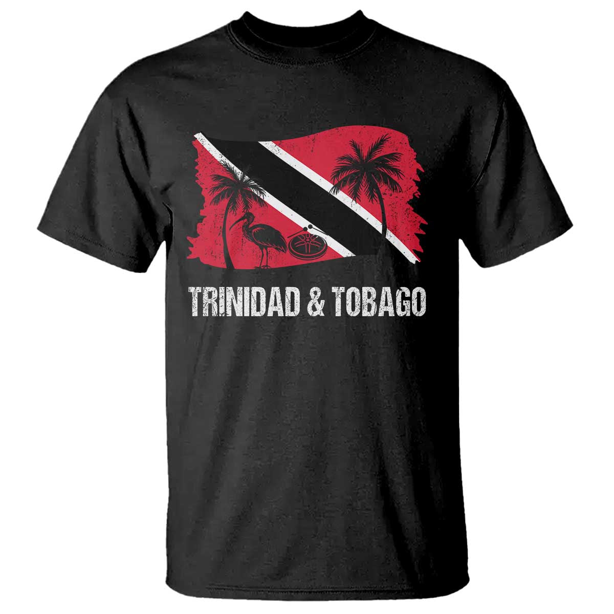 Trini Pride T Shirt Caribbean Trinidad And Tobago Flag TS10 Black Print Your Wear