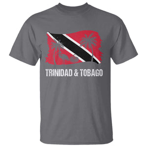 Trini Pride T Shirt Caribbean Trinidad And Tobago Flag TS10 Charcoal Print Your Wear