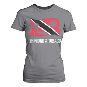 Trini Pride T Shirt For Women Caribbean Trinidad And Tobago Flag TS10 Charcoal Print Your Wear
