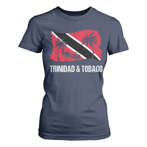 Trini Pride T Shirt For Women Caribbean Trinidad And Tobago Flag TS10 Navy Print Your Wear