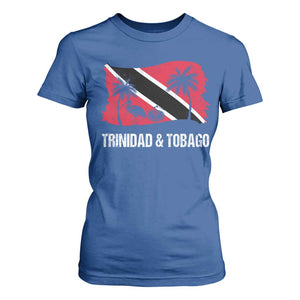 Trini Pride T Shirt For Women Caribbean Trinidad And Tobago Flag TS10 Royal Blue Print Your Wear