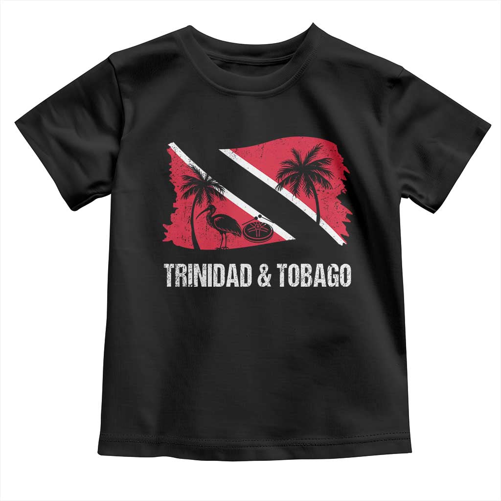 Trini Pride Toddler T Shirt Caribbean Trinidad And Tobago Flag TS10 Black Print Your Wear