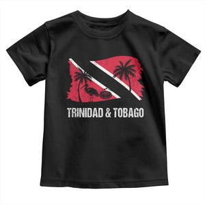 Trini Pride Toddler T Shirt Caribbean Trinidad And Tobago Flag TS10 Black Print Your Wear