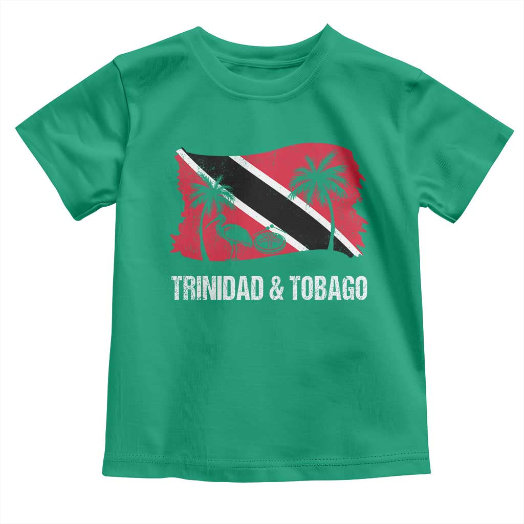 Trini Pride Toddler T Shirt Caribbean Trinidad And Tobago Flag TS10 Irish Green Print Your Wear
