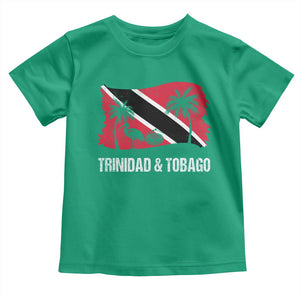 Trini Pride Toddler T Shirt Caribbean Trinidad And Tobago Flag TS10 Irish Green Print Your Wear