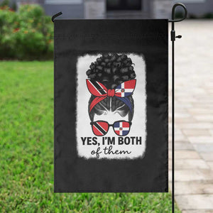 Trini Dominican Girl Garden Flag Yes Im Both Trinidad And Tobago Dominican Pride TS10 Print Your Wear