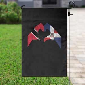 Trinidad and Tobago Dominican Garden Flag Two Flags One Heart TS10 Print Your Wear
