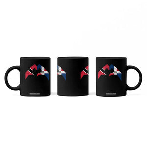 Trinidad and Tobago Dominican Coffee Mug Two Flags One Heart TS10 Print Your Wear