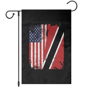 USA Trinidad and Tobago Garden Flag Retro Vintage American Trini Pride Flag TS10 Black Print Your Wear