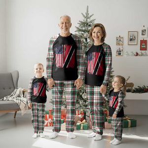 USA Trinidad and Tobago Plaid Pajama Set Retro Vintage American Trini Pride Flag TS10 Christmas Plaid Print Your Wear