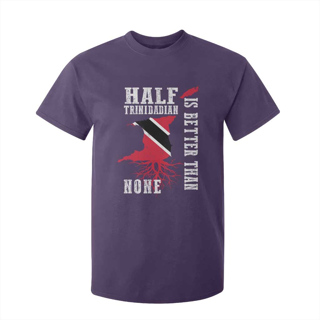 Half Trinidadian T Shirt For Kid Is Better Than None Trini Pride TS10 Purple Print Your Wear