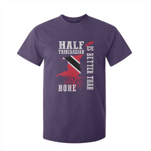 Half Trinidadian T Shirt For Kid Is Better Than None Trini Pride TS10 Purple Print Your Wear