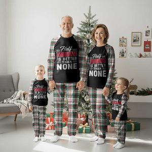 Half Trinidadian Is Better Than None Plaid Pajama Set Trini Pride TS10 Christmas Plaid Print Your Wear