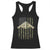 Retro Camo B2 Spirit Racerback Tank Top B-2 Bomber Stealth Aircraft Camouflage US Flag Patriotic TS10 Black Print Your Wear