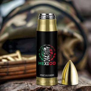 Mexico Coat of Arms Bullet Tumbler Eagle Mexican Flag Mexico Heritage Roots TS10 Print Your Wear
