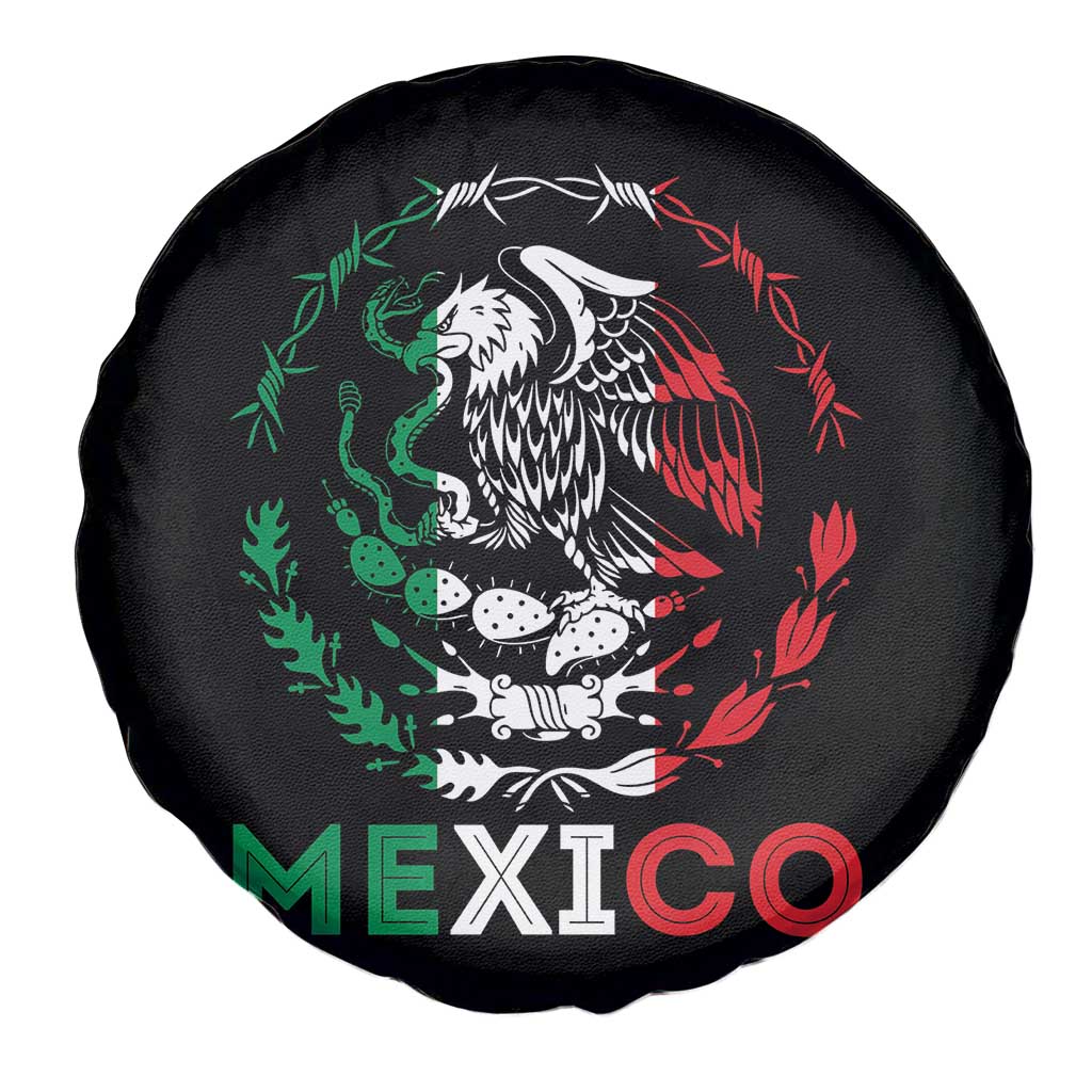 Mexico Coat of Arms Spare Tire Cover Eagle Mexican Flag Mexico Heritage Roots TS10 Print Your Wear