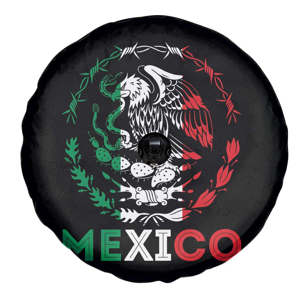 Mexico Coat of Arms Spare Tire Cover Eagle Mexican Flag Mexico Heritage Roots TS10 Print Your Wear