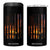 American Flag Fishing 4 in 1 Can Cooler Tumbler Fish Fisher Fisherman Fishing Rod Sunset TS10 One Size: 16 oz Black Print Your Wear
