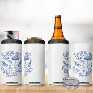 Personalized Love on the Lake Bachelorette 4 in 1 Can Cooler Tumbler Custom Text Camp Bach Party TS10 Print Your Wear