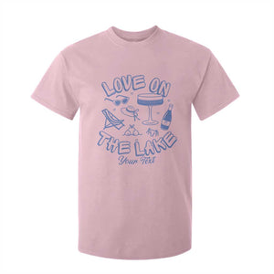 Personalized Love on the Lake Bachelorette T Shirt For Kid Custom Text Camp Bach Party TS10 Light Pink Print Your Wear