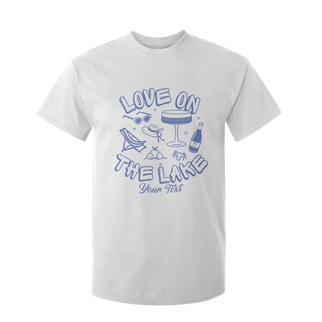 Personalized Love on the Lake Bachelorette T Shirt For Kid Custom Text Camp Bach Party TS10 White Print Your Wear