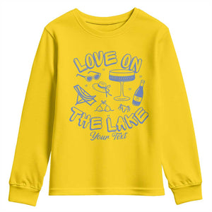 Love on the Lake Bachelorette Youth Sweatshirt Custom Camp Bach Party TS10 Daisy Print Your Wear