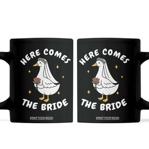 Silly Goose Bride Coffee Mug Funny Goose Lovers TS10 Black Print Your Wear