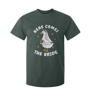 Silly Goose Bride T Shirt For Kid Funny Goose Lovers TS10 Dark Forest Green Print Your Wear