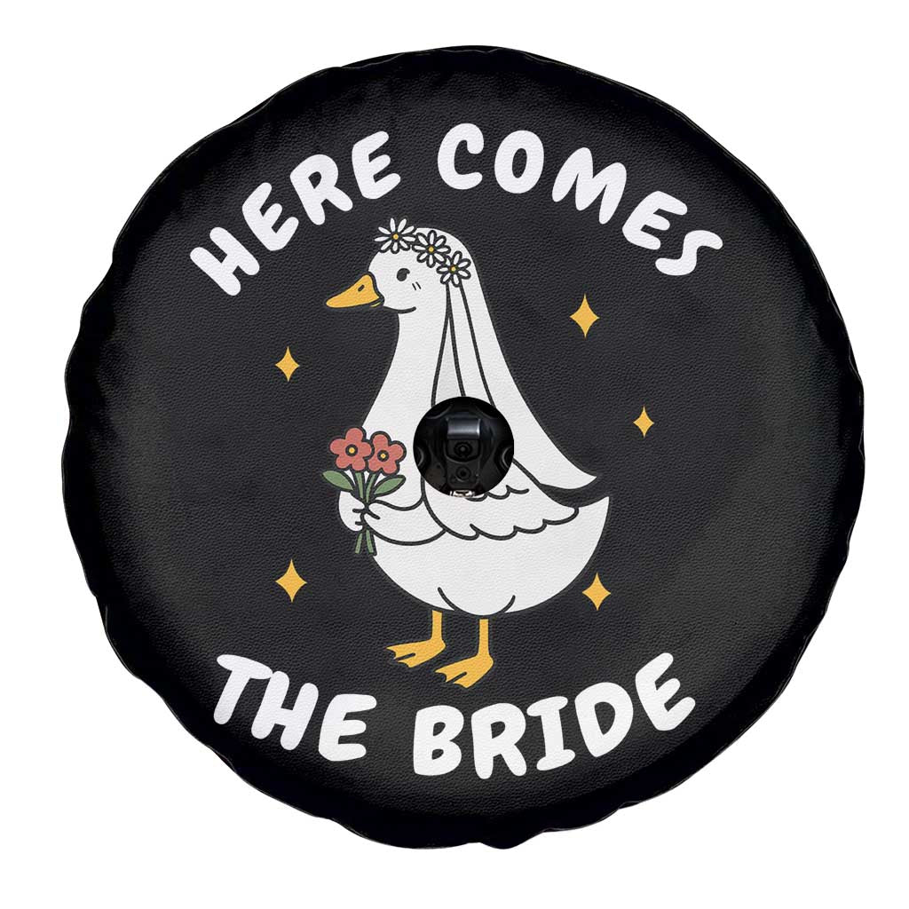 Silly Goose Bride Spare Tire Cover Funny Goose Lovers TS10 Print Your Wear