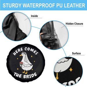 Silly Goose Bride Spare Tire Cover Funny Goose Lovers TS10 Print Your Wear