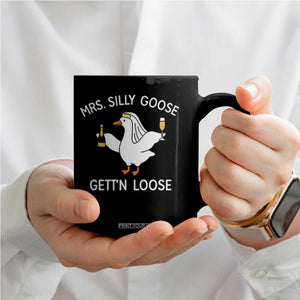 Mrs. Silly Goose Bride Coffee Mug Funny Goose Lovers TS10 Print Your Wear