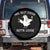 Mrs. Silly Goose Bride Spare Tire Cover Funny Goose Lovers TS10 No hole Black Print Your Wear
