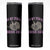 In My Feral Bride Era Skinny Tumbler Funny Raccoon TS10 Black Print Your Wear