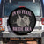 In My Feral Bride Era Spare Tire Cover Funny Raccoon TS10 No hole Black Print Your Wear