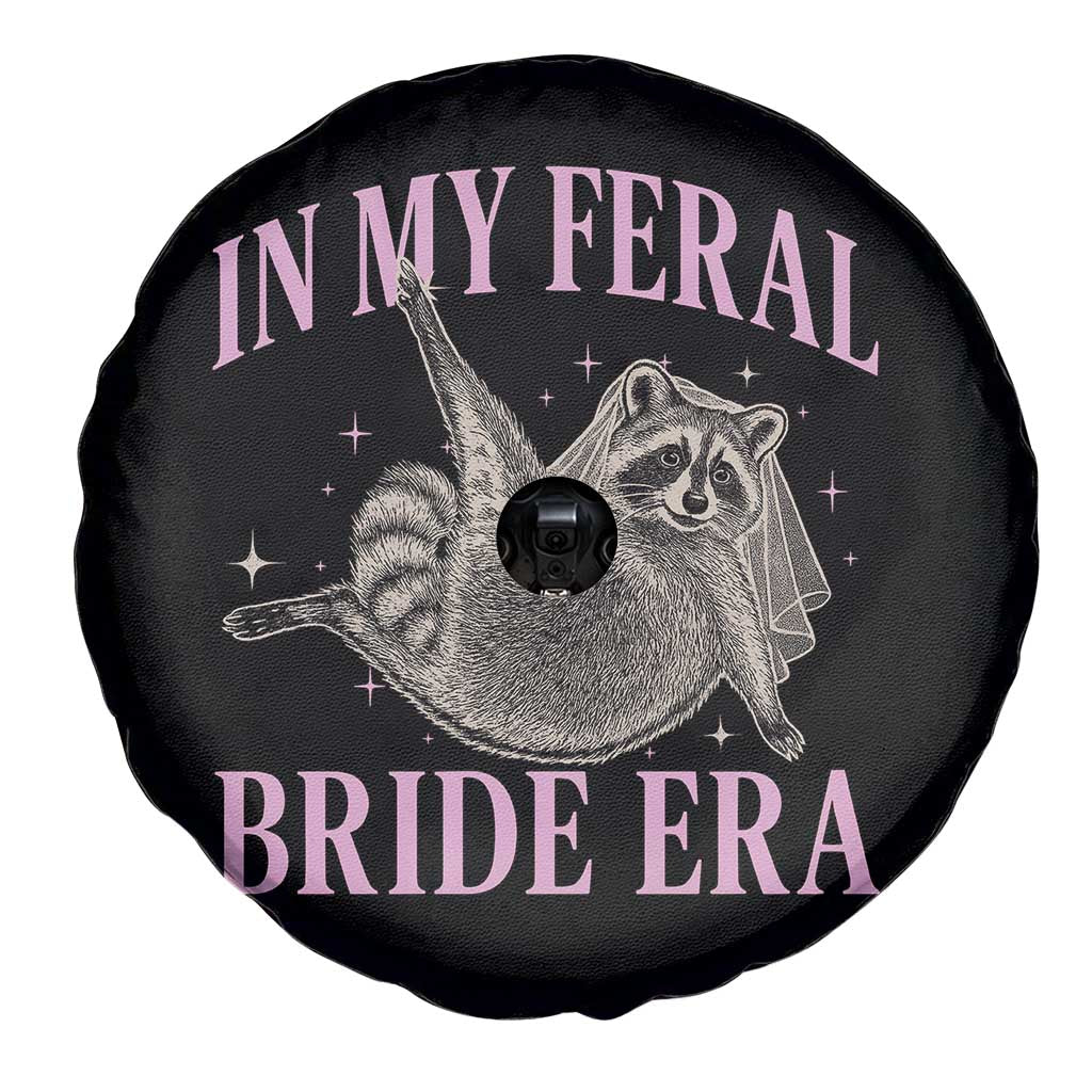 In My Feral Bride Era Spare Tire Cover Funny Raccoon TS10 Print Your Wear