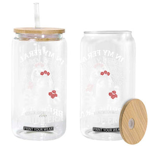 In My Feral Bride Era Glass Can Funny Raccoon Lovers TS10 Print Your Wear