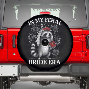 In My Feral Bride Era Spare Tire Cover Funny Raccoon Lovers TS10 Black Print Your Wear