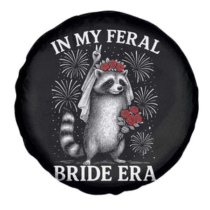 In My Feral Bride Era Spare Tire Cover Funny Raccoon Lovers TS10 Print Your Wear