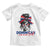 Dominican Girl Toddler T Shirt Messy Bun Caribbean Dominican Republic DR Flag TS10 White Print Your Wear