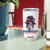 Dominican Girl Tumbler Cup Messy Bun Caribbean Dominican Republic DR Flag TS10 Print Your Wear