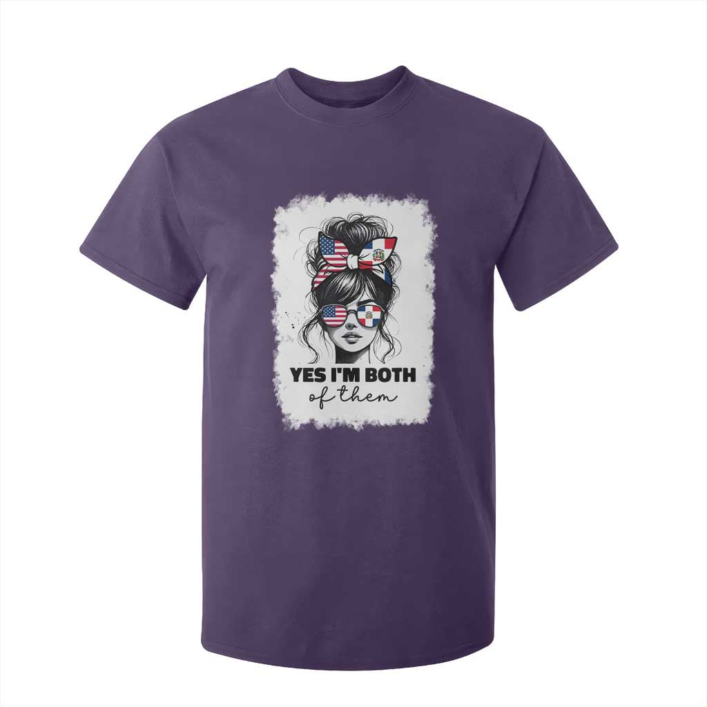 Dominican American Woman T Shirt For Kid Yes Im Both Of Them TS10 Purple Print Your Wear