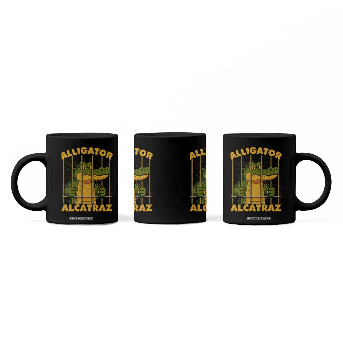 Alligator Alcatraz Florida Everglades Coffee Mug Funny Political Satire Meme TS10 Print Your Wear