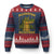 Alligator Alcatraz Florida Everglades Ugly Christmas Sweater Funny Political Satire Meme TS10 Navy Red Print Your Wear