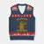 Alligator Alcatraz Florida Everglades V-Neck Knit Sweater Vest Funny Political Satire Meme TS10 Navy Red Print Your Wear