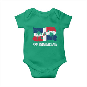 Dominican Republic Flag Baby Onesie Island Pride Caribbean Heritage TS10 Irish Green Print Your Wear