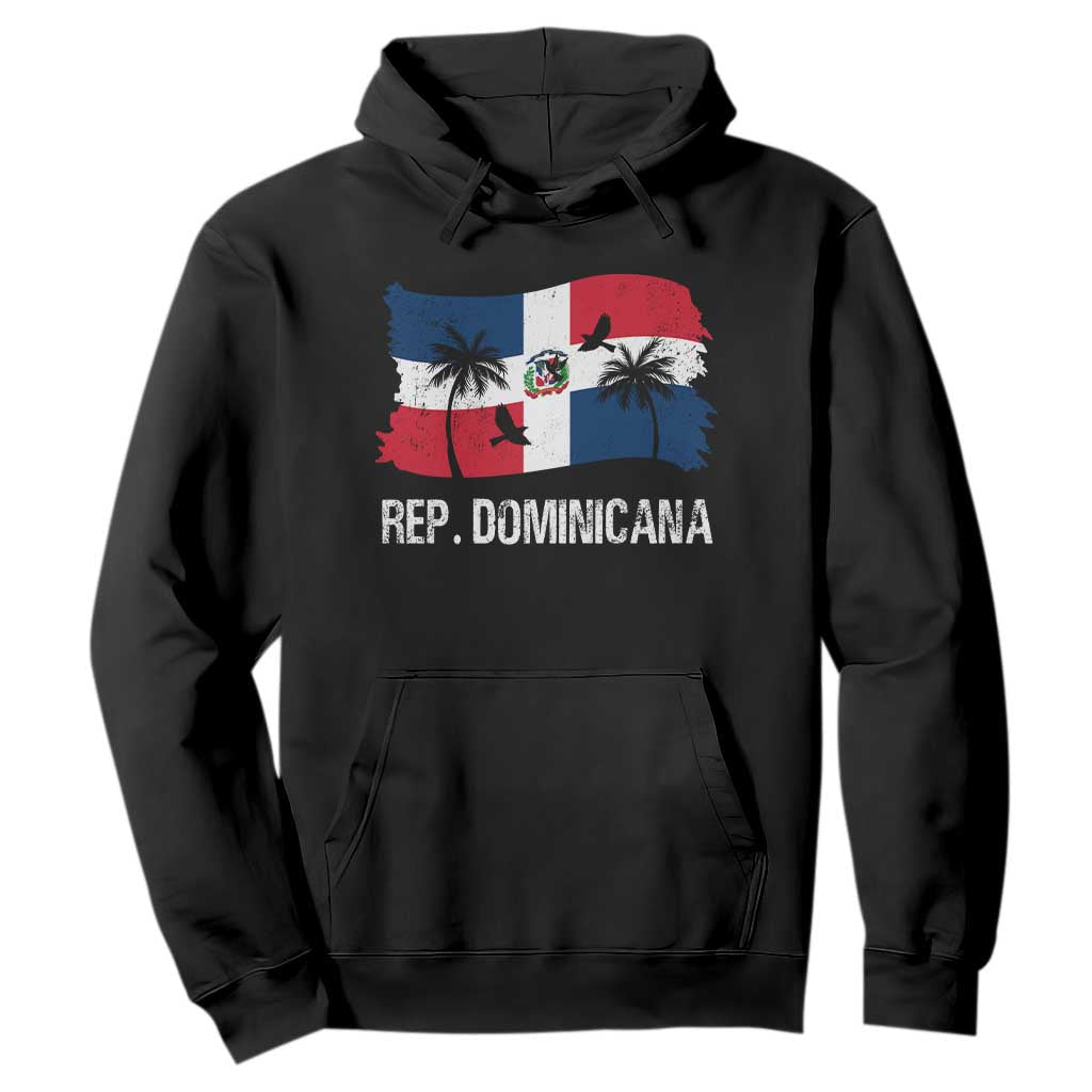 Dominican Republic Flag Hoodie Island Pride Caribbean Heritage TS10 Black Print Your Wear